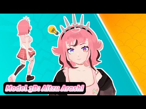 【Vtuber Showcase】Aoi  (Vroid+Blender)