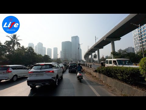 Driving Mumbai 4K HDR - Western Express Highway | Mumbai Busy Road