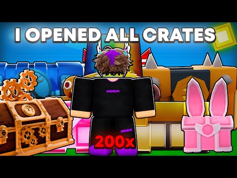 I Opened 200x Of EVERY Crate In Toilet Tower Defense..