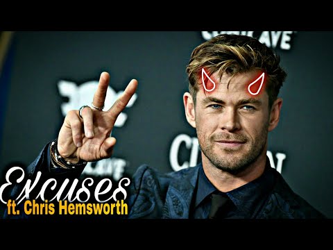 Excuses ft. Chris Hemsworth😈 || song by Gurinder gill and Ap dhillon 🎤🔥||