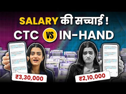 CTC vs In-Hand Salary in Hindi | Employee Salary Details And Breakup | Explained In Hindi