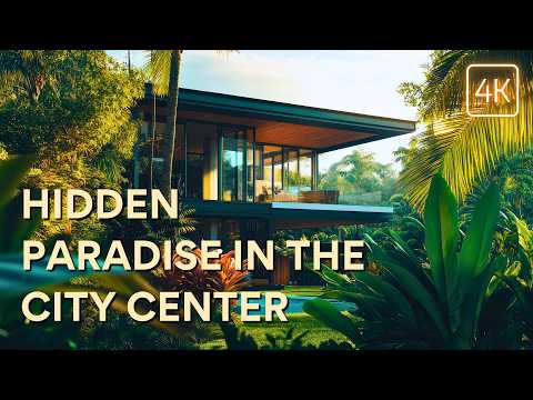 Discover a Hidden Paradise in City Center: Tropical Modern Garden House | Redefining Urban Living