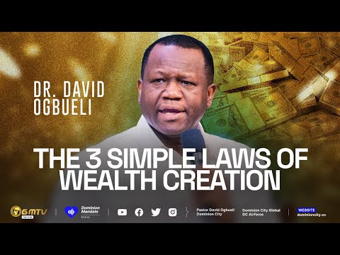 THE THREE SIMPLE LAWS OF WEALTH CREATION | DR DAVID OGBUELI #wealthcreation #finance