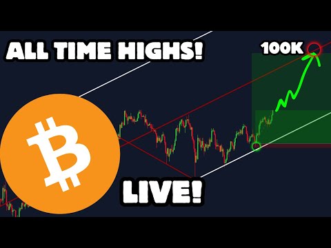 BITCOIN TO ALL TIME HIGHS! LIVE