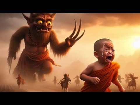 Little monk so cute 🥰#littlemonk #cutemonk #monk #cute #cartoon #fyp #viralvideo #youtube