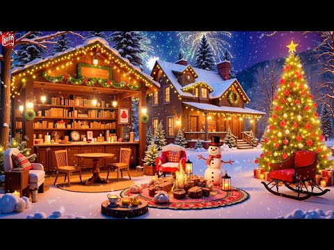 Instrumental Christmas Music⛄Traditional Instrumental Christmas Songs Playlist with A Warm Fireplace