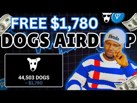 Dogs Airdrop ~ Claim FREE $1,780 With DOGS Telegram New Free Bot and Withdraw | Make Money Online