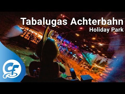 Tabalugas Achterbahn front seat on-ride 4K POV @60fps Holiday Park