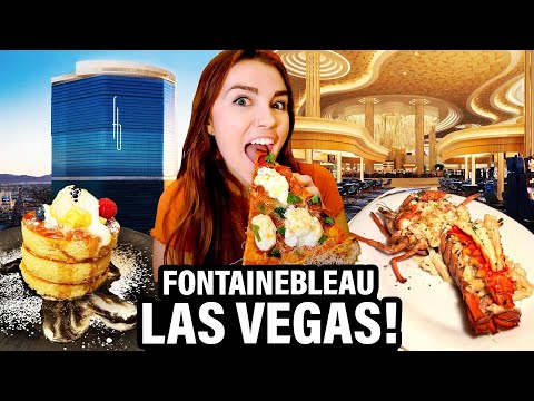 Everything I Ate at the Newest Luxury Resort in Las Vegas!