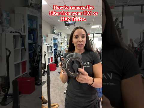 How to remove the filter in a Miele Triflex HX2 or HX1 Facelift. #shorts #mieletriflex