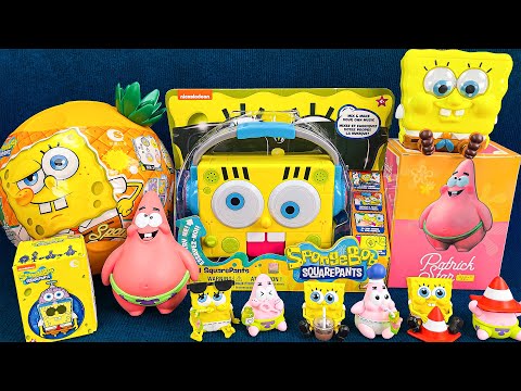 [84 minute video] SPONGEBOB SQUAREPANTS TOY COLLECTION - ASMR Satisfying Toys Unboxing