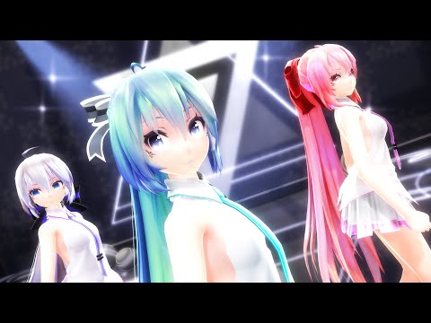 【MMD】kep1er - "Up!"【Tda Miku×Haku×Luka】