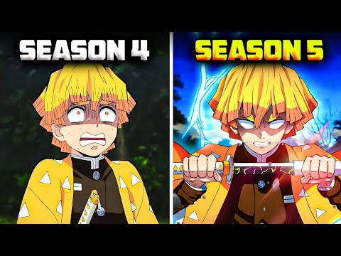 Why Zenitsu Become Serious in Demon Slayer  Season 4 ( HINDI )