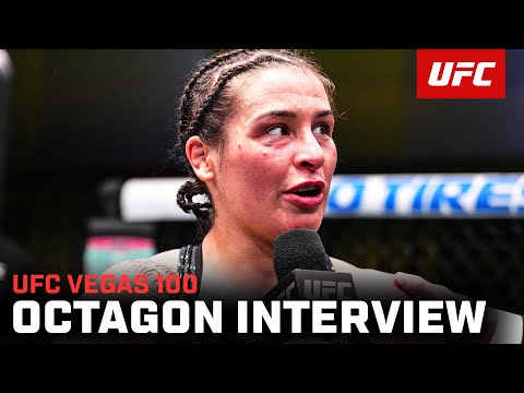 Melissa Mullins Octagon Interview | UFC Vegas 100