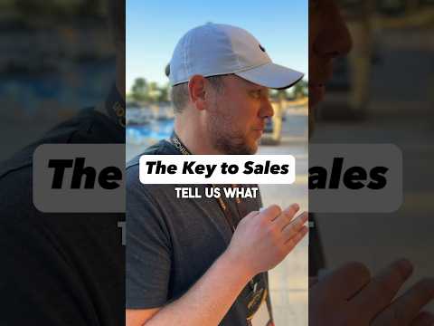 The Key to Sales from a Top Salesman