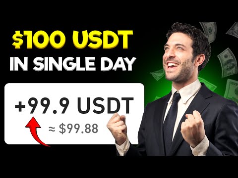 Only $100 in Single Day 🤑 | Earn Free USDT Everyday -  USDT Earning Site 2024 | USDT Mining Site