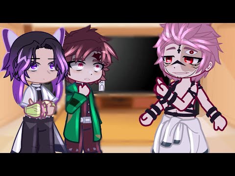 Hashiras React To Sukuna As New Uppermoon || Demon Slayer || Gacha React