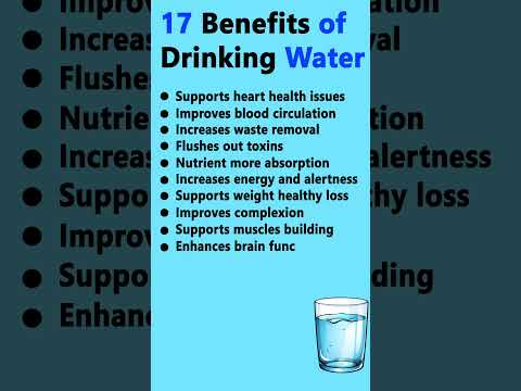 Benefits of Water | Why water is necessary | Why do we drink water? | Importance of water