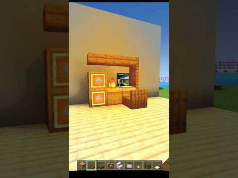 Work Station in Minecraft. #shorts #ytshorts #minecraft