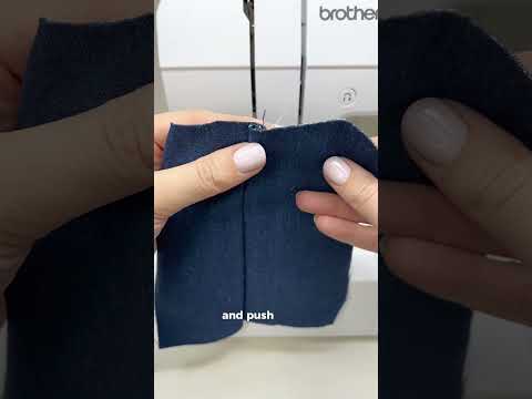 How to sew a flat felled seam for true jeans look🤩