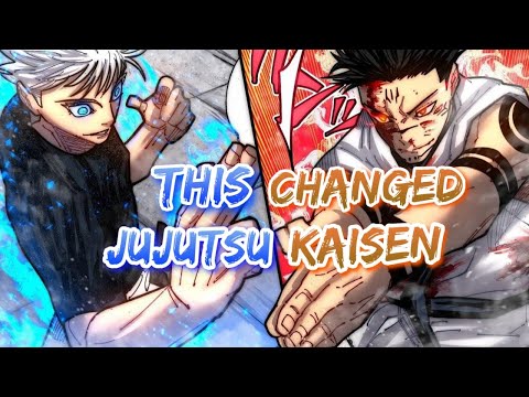 Gojo being sealed and his fight with sukuna changes everything. JUJUTSU KAISEN