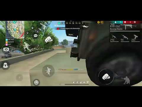 Cair com um hacke na partida Ranqueada free fire #freefire #hacker #viral  #lanff