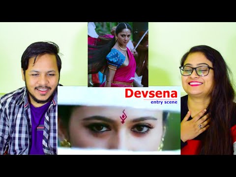 Devsena Entry Scene | Bahubali 2 | REACTION | Mr. & Mrs. Pandit