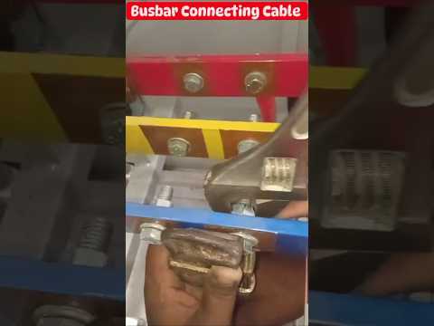 Cable Connection | Busbar 😱▶️ Connection | Cable  #electrical