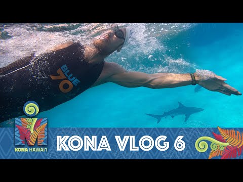 Kona Vlog 6 || Open Water Swim With Sharks