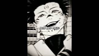 How bro feels | Sukuna Edit #jjk #sukuna #jjkedit #sukunaedit #edit #like #subcribe #mangaedit