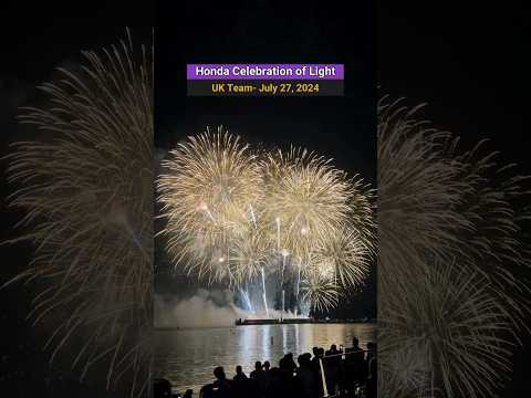 Honda Celebration of Light - Uk Team - July 27, 2024