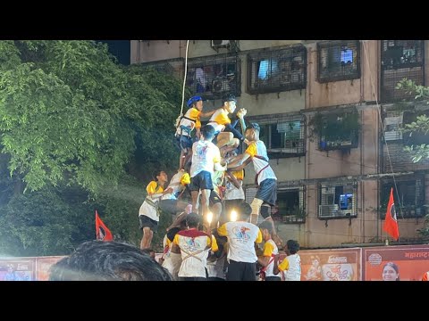 Jai Jawan 10 Thar try ? Dahi handi 2024 Mumbaikar_ALOK is live