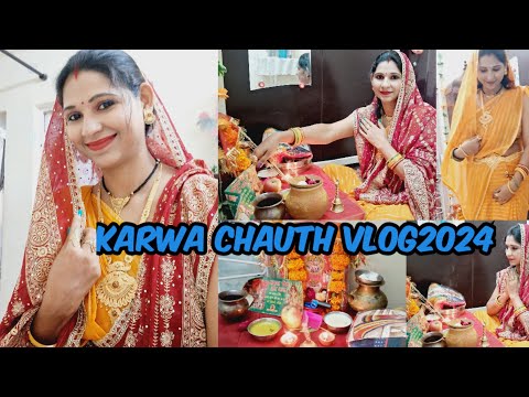 Karwa Chauth Special Vlog 🥰 |Karwa Chauth Celebration 😘 | Ankitavlog