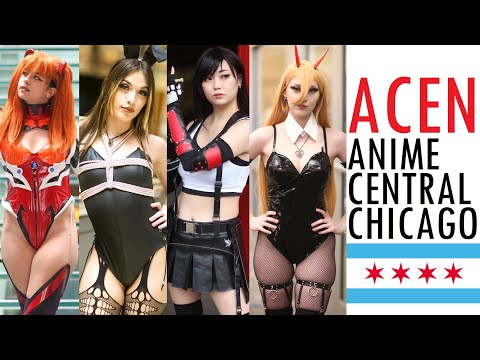 THIS IS ACEN ANIME CENTRAL CHICAGO COMIC CON 2023 BEST COSPLAY MUSIC VIDEO BEST COSTUMES ANIME EXPO