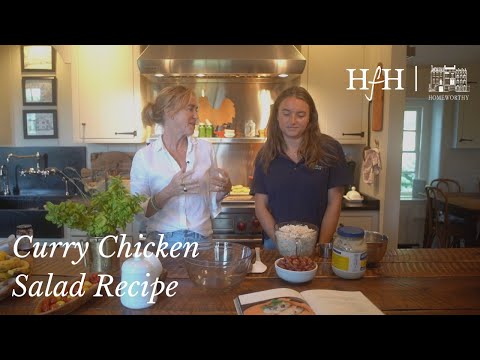 Curry Chicken Salad Recipe | At Home with Ruth McKeaney | A Series with Homeworthy