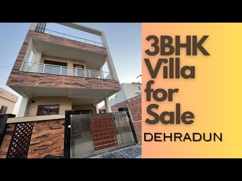 3BHK Independent Villa for Sale in Dehradun