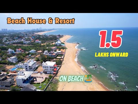 😍Beach House Property sale💥Cent 1.5lakhs Onwards 🏠 #beachhouse #propertyinecr #ecr