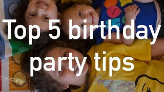 Top 5 birthday party tips to create a perfect birthday: LEGO edition!