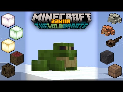 Minecraft 1.19 | 22w11a | اضافه شدن قورباغه به بازی ماینکرفت