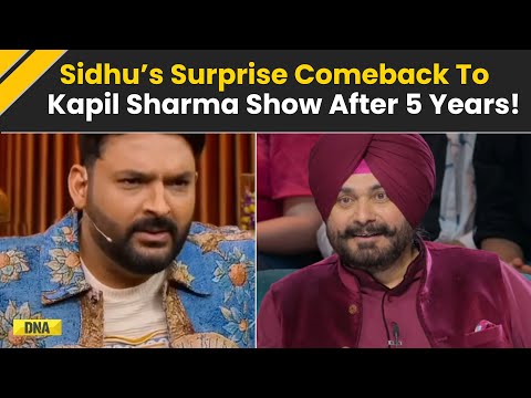 The Great Indian Kapil Show: Navjot Singh Sidhu's Grand Comeback To Kapil Sharma Show After 5 Years!