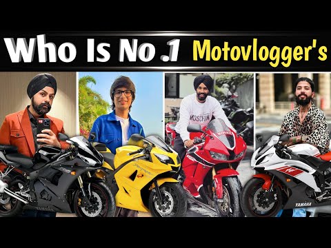 Top 10 🇮🇳 Moto Vlogger New Expensive Bike Collection | UK o7 rider, js film, jatt Prabhjot, Sourav