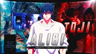 Alibi 🔥 - Toji Fushiguro  " Jujutsu Kaisen " [EDIT/AMV] 4K!