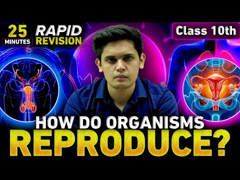 How Do Organisms Reproduce in 25 Minutes🔥| Class 10th | Rapid Revision | Prashant Kirad