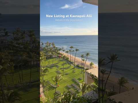 $4,850,000 - Kaanapali Alii 3114 - Best of the Best on Kaanapali Beach. #maui #kaanapali #realestate