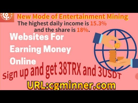 The cgminner that combines mining and gaming, register to get 38TRX and $3