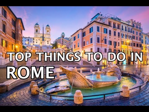 Top Things To Do in Rome, Italy | 4K