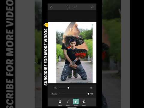 30 sec me background change photo editing in PicsArt #editingshorts #editingtutorial #photoediting