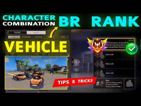 BR rank Best Combination 2024 | Vehicle Character Combination 2024 | Best BR rank Combination 2024