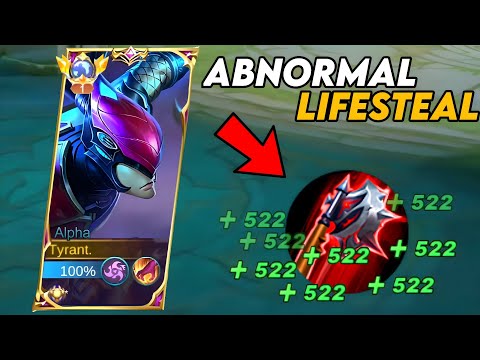 ALPHA ABNORMAL LIFESTEAL BUILD 2023