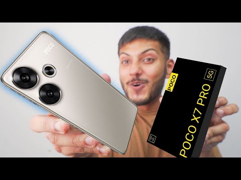 POCO X7 Pro Unboxing and Quick Look - 120Hz📱 & Dimensity 8400 Ultra 🎮 @ ₹27,999 !